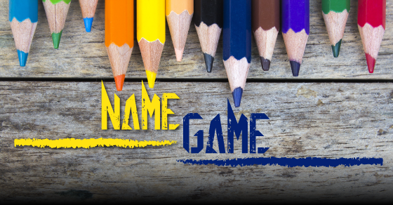Title Exercise: Name Game