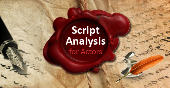 Script Analysis for Actors