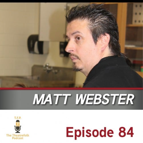 Playwright and Drama Teacher Matt Webster