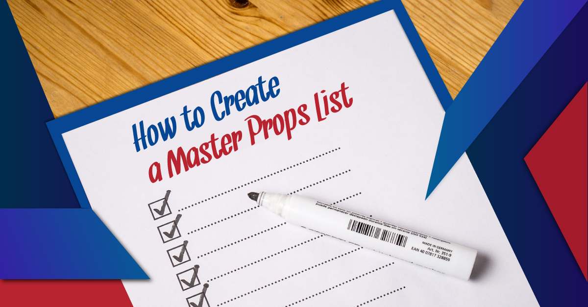 How to Create a Master Props List
