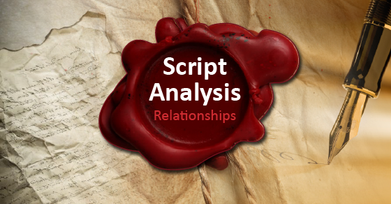 Script Analysis for Actors &#8211; Relationships