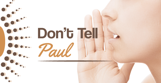 Don&#8217;t Tell Paul: Secret Code Exercise