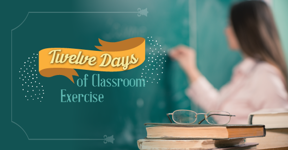 12 Days of Classroom Exercises