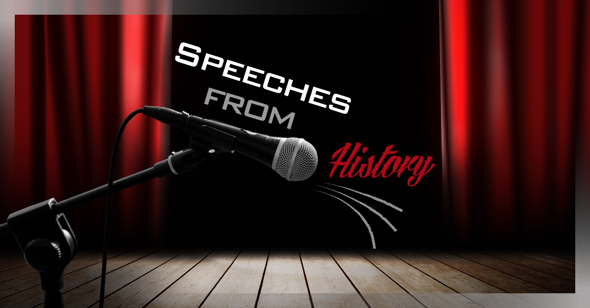 Speeches from History &#8211; A Cross-Curricular Unit