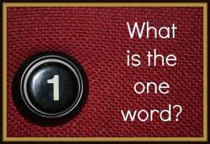 Playwriting &#038; Acting Exercise: One Word