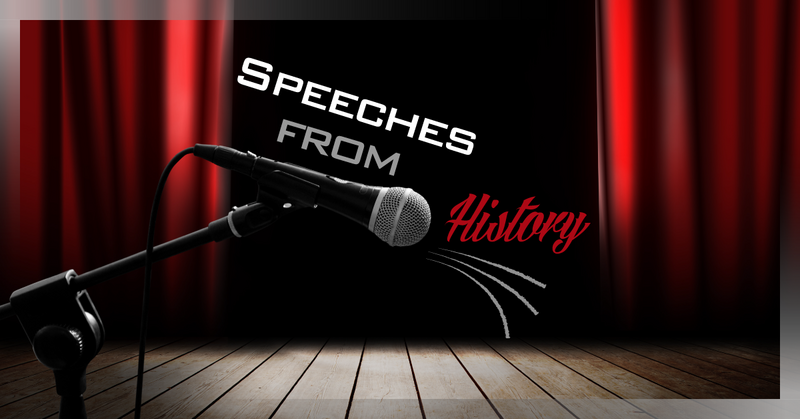 Speeches from History – A Cross-Curricular Unit