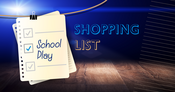 The School Play Shopping List