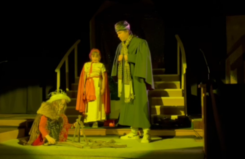 From the Woodbine Heights Drama Club production (Toronto, ON). Directed by Robert Paterson-Watt.

