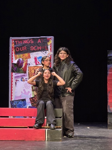 From the Metzger Middle School production (San Antonio, TX). Directed by Jenine Whitehawk.

