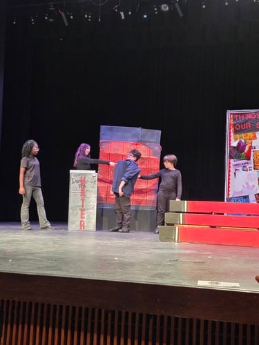 From the Metzger Middle School production (San Antonio, TX). Directed by Jenine Whitehawk.

