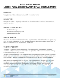 Zombification of an Existing Story