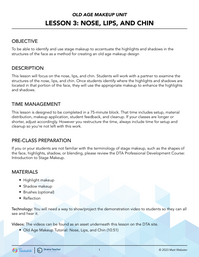 Nose, Lips, and Chin