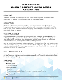 Complete Makeup Design on a Partner