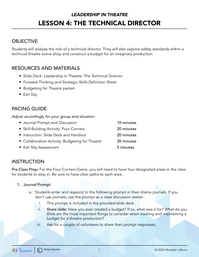 The Technical Director