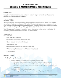 Memorization Techniques