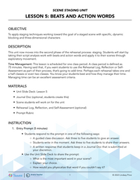 Beats and Action Words