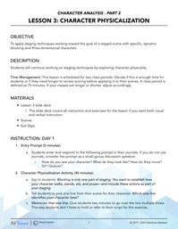 Character Physicalization