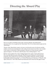 Directing the Absurd Play