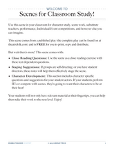 Scenes for Classroom Study: The Four Hags of the Apocalypse Eat Salad at their General Meeting