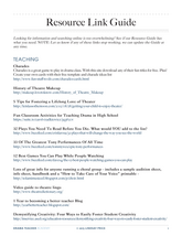 Resource Link Guide