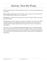 Activity: Sort the Props