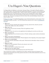 Uta Hagen's 9 Questions