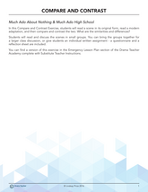 Compare and Contrast (Shakepeare)