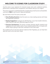 Scenes for Classroom Study: Wait Wait Bo Bait