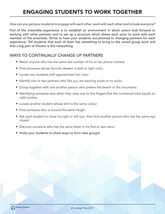 Engaging Students to Work Together