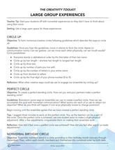 05 - Large Group Experiences