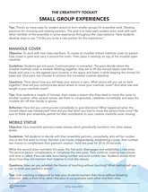 06 - Small Group Experiences