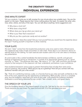 07 - Individual Experiences