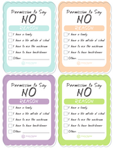 Permission Slip: Why I'm Saying No