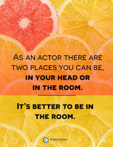 Poster: Acting In Your Head or In the Room