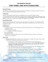 03 - Step Three: Link with Characters