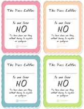 Permission to Say No