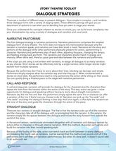 05 - Dialogue Strategies