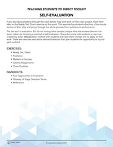 07 - Tool of Self-Evaluation