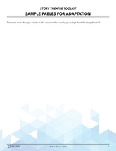 11 - Sample Fables for Adaptation