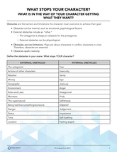 What STOPS Your Character?