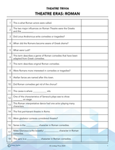 Theatre Eras: Roman