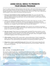 Using Social Media to Promote Your Drama Program