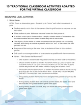 Ten Traditional Activities Adapted for the Virtual Classroom