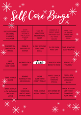 Self Care Bingo