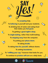 Say Yes and Say No Poster Set