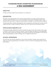 Playreading Project: Diversifying the Bookshelves