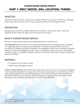 01 - Part 1: MELT (Mood, Era, Location, Theme)