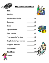 Lip Sync Battle Evaluation