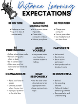 Distance Learning Expectations