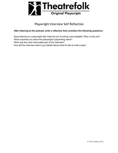 Playwright Interview Self Reflection